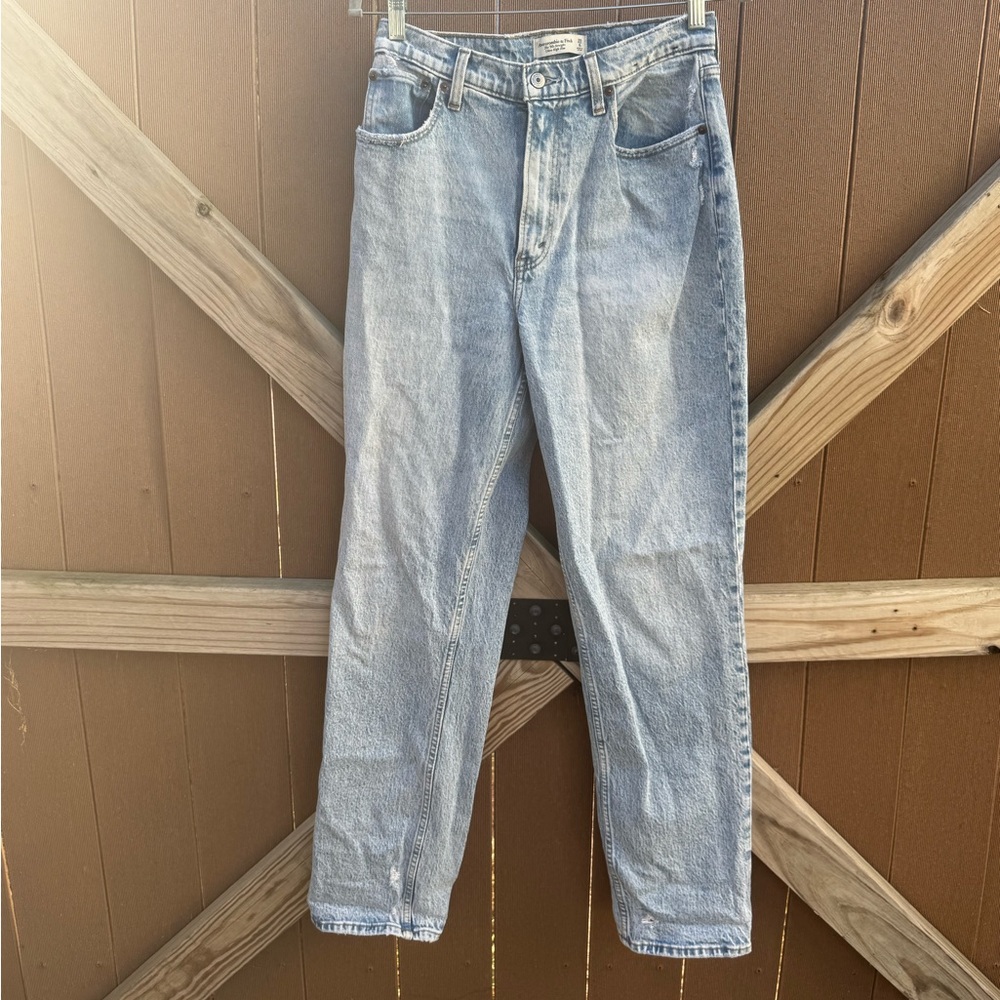 Abercrombie & Fitch the 90s Straight Curve love jeans (long)